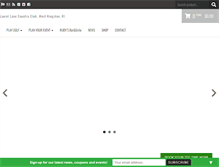 Tablet Screenshot of laurellanecountryclub.com